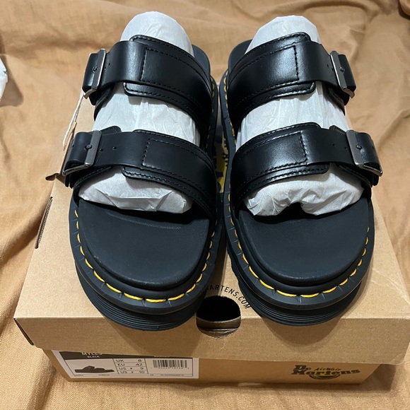 Dr. Martens Shoes Dr Martens Myles Sandals In Black Poshmark